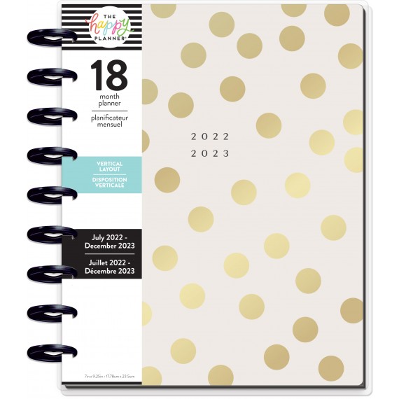 Blushin' It - Classic Vertical Happy Planner - 18 Months