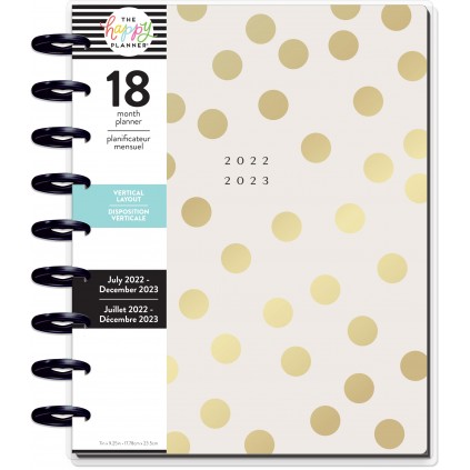 Blushin' It - Classic Vertical Happy Planner - 18 Months