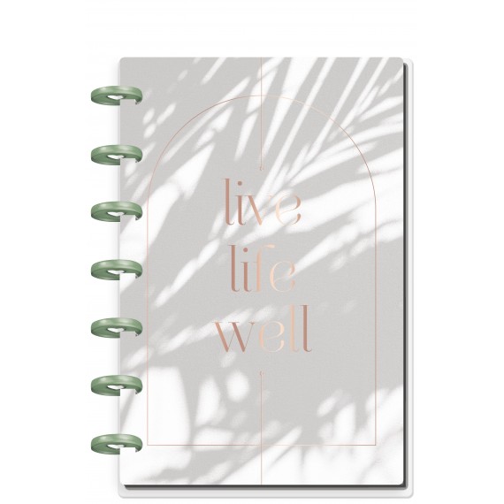 Nature of Wellness - Mini Wellness Happy Planner - 12 Months