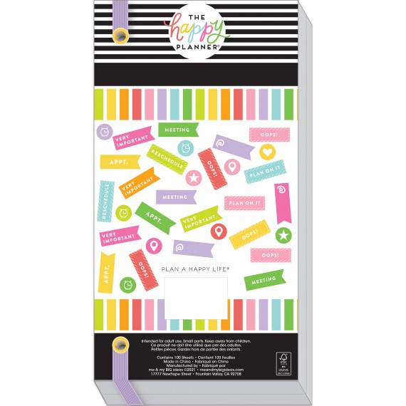 Colorful Boxes - Mega Value Pack Stickers - 100 Sheets