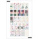 Flowers Notes & Boxes - Mega Value Pack Stickers - 100 Sheets