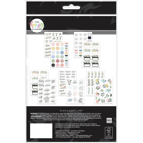 Homebody - Dry Erase Accessory Removable Clings Mega Pack