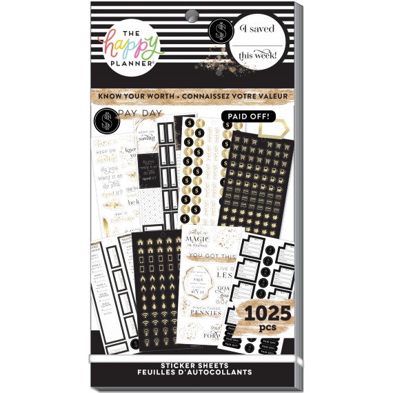 Know Your Worth - Classic Sticker Value Pack