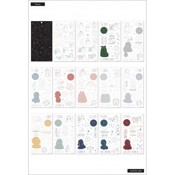 Zodiac - Sticker Value Pack