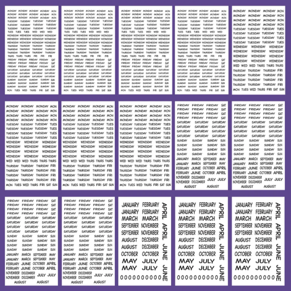 Date It! Sticker Book - Mojo JojoPlans