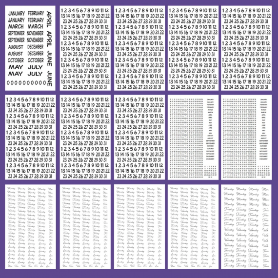 Date It! Sticker Book - Mojo JojoPlans