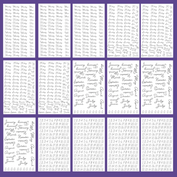 Date It! Sticker Book - Mojo JojoPlans