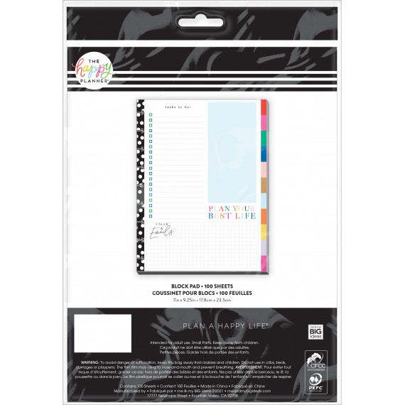 Bold and Bright - Classic Block Paper Pad