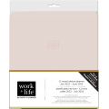 Work + Life Minimalist Blush - Classic Vertical Professional Planner - 12 months