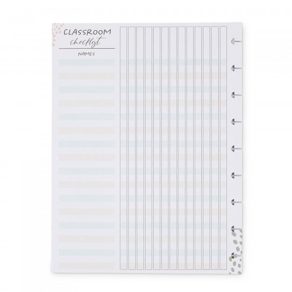 Wild Journey - Classic Checklist Filler Paper