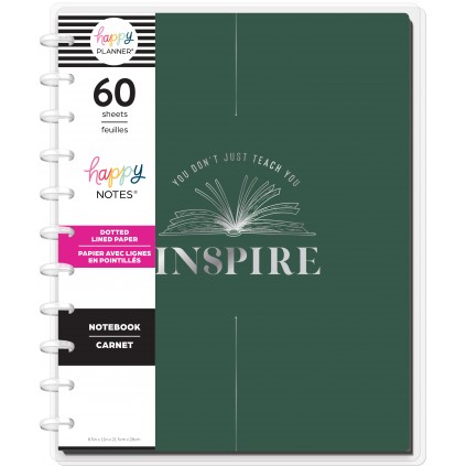 Feilvare - Brave & Inspired Teacher - Big Notebook