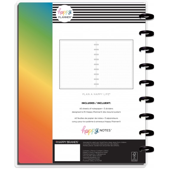 Pride Rainbow Stay True - Classic Notebook
