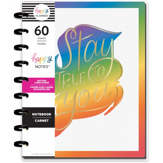 Feilvare - Pride Rainbow Stay True - Classic Notebook