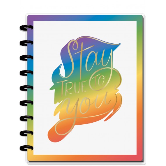 Pride Rainbow Stay True - Classic Notebook