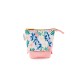 Springtime Flora Small Standing Zip Pen Pouch