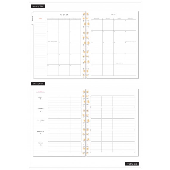 Groovy Day - BIG Teacher Happy Planner - 12 Months