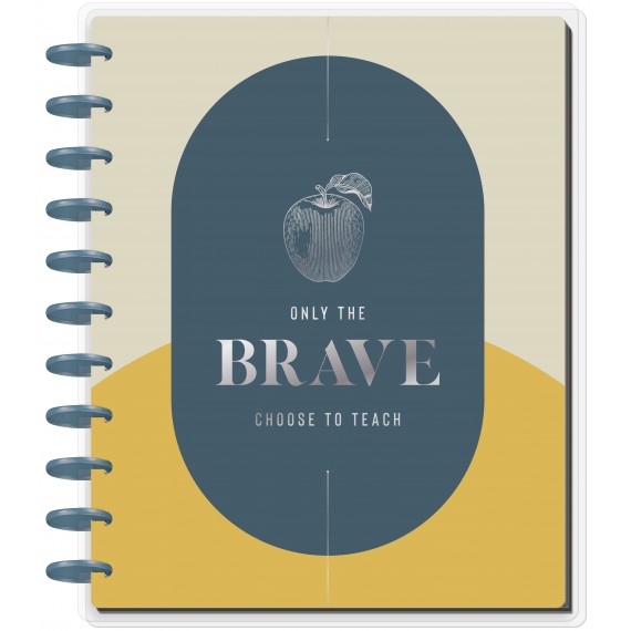 Brave & Inspired - BIG Teacher Happy Planner - 12 Months
