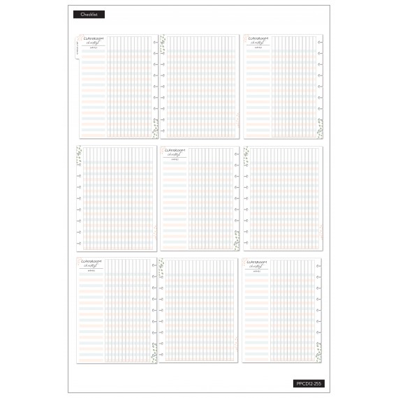 Feilvare - Wild Journey - Classic Teacher Happy Planner - 12 Months