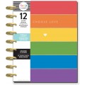 Pride Rainbow - Classic Vertical Undated Happy Planner - 12 Months