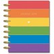 Feilvare - Pride Rainbow - Classic Vertical Undated Happy Planner - 12 Months