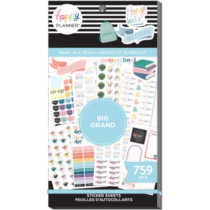 Wake Up & Teach - Big Sticker Value Pack