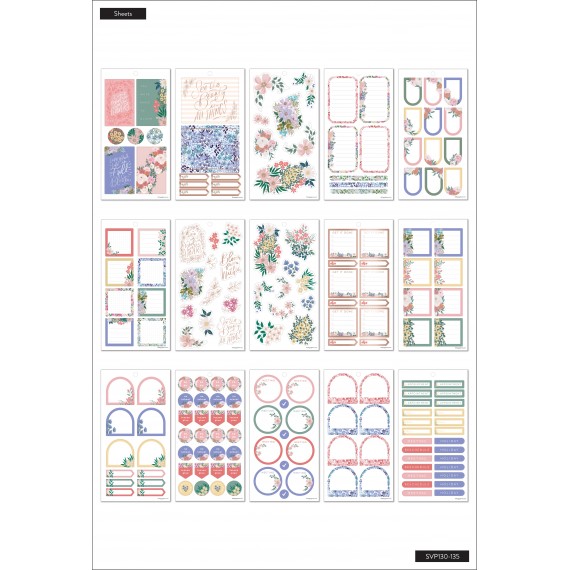 Springtime Flora - Big Sticker Value Pack