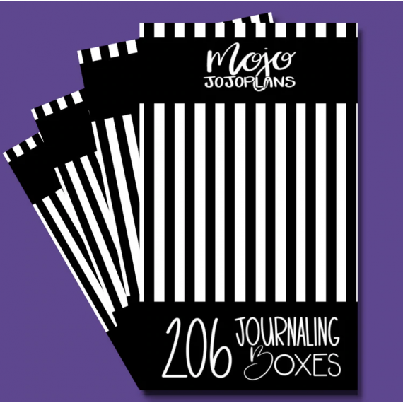 Journaling Boxes Sticker Book - Mojo JojoPlans