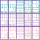 Pastel Boxes Sticker Book - Mojo JojoPlans