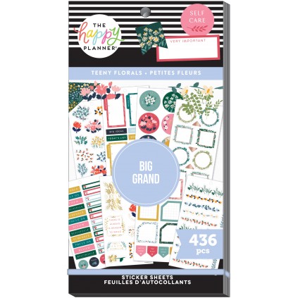 Teeny Florals BIG - Value Pack Stickers