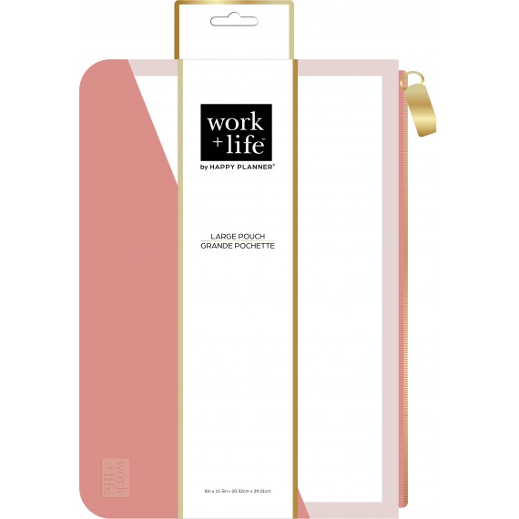 Pink - Work + Life Minimalist Pen Pouch