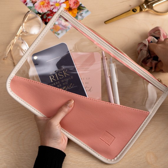 Pink - Work + Life Minimalist Pen Pouch