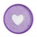 Grape - Glitter Medium Discs