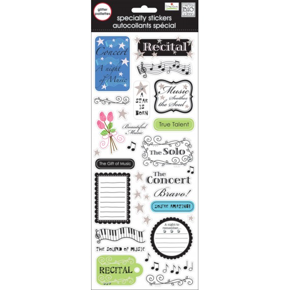 Recital - Sticker Sheet