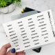 Mini Luxe Top Tab Divider Set With Labels - Live Love Posh