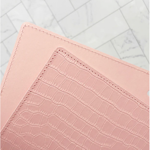 Pink Peony Croco - Classic Chic Cover Set - Live Love Posh