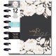 Feilvare - Belle Fleurs - Classic Vertical Happy Planner - 12 Months