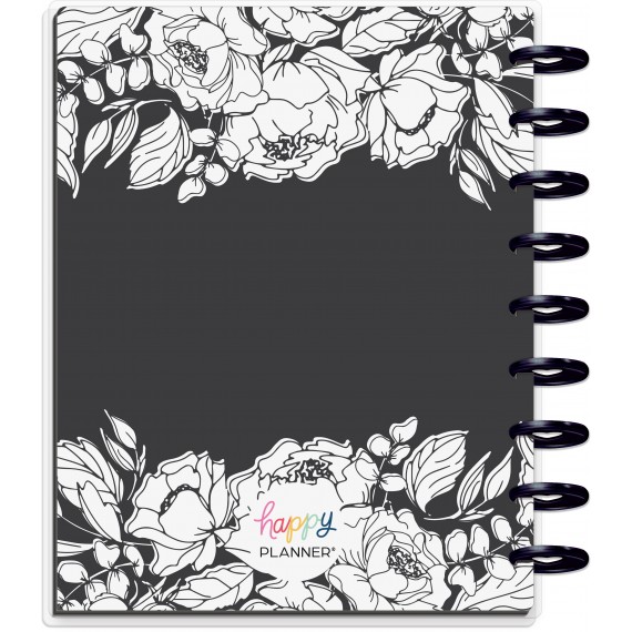 Feilvare - Belle Fleurs - Classic Vertical Happy Planner - 12 Months