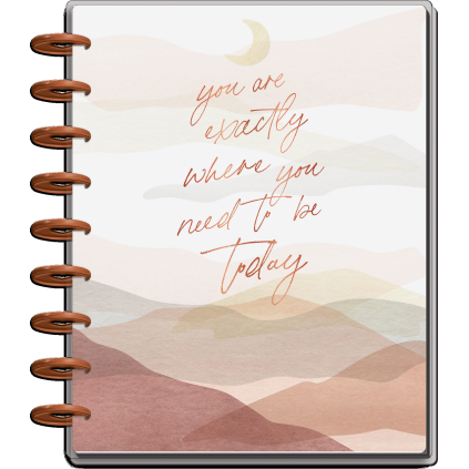 Feilvare - Where You Are - Recovery - Classic - 12 month Udatert Happy Planner