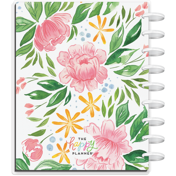 Watercolor Florals - Classic Monthly Plans & Notes