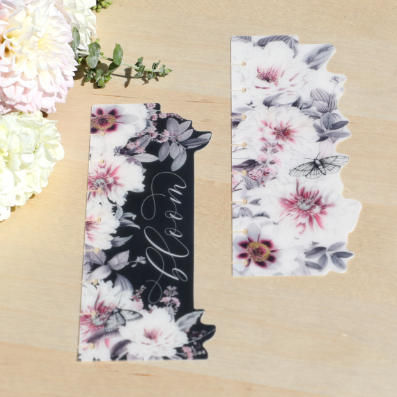 La Fleur Die Cut Bookmark