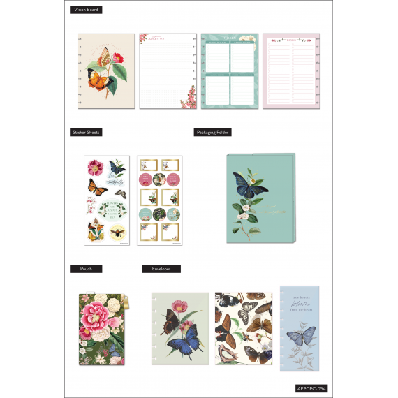 Butterflies & Blooms - Classic Planner Companion