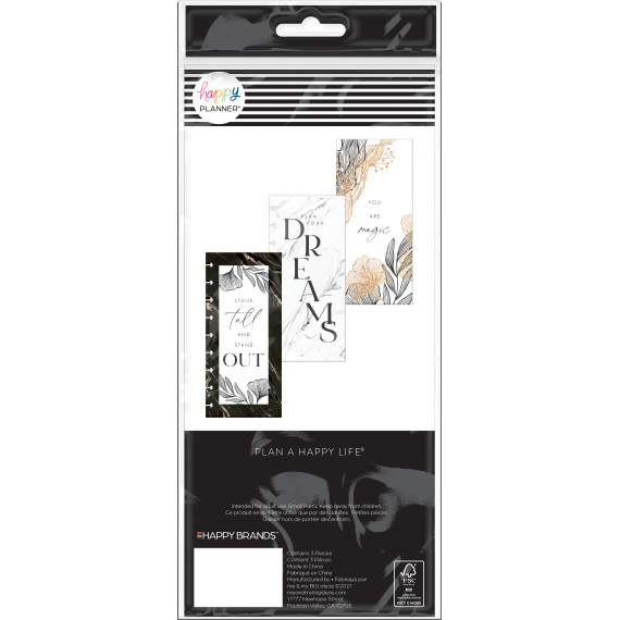Gold & Black Envelopes - 3 pack