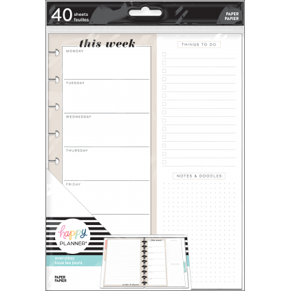 Perfect Plans - Classic Filler Paper