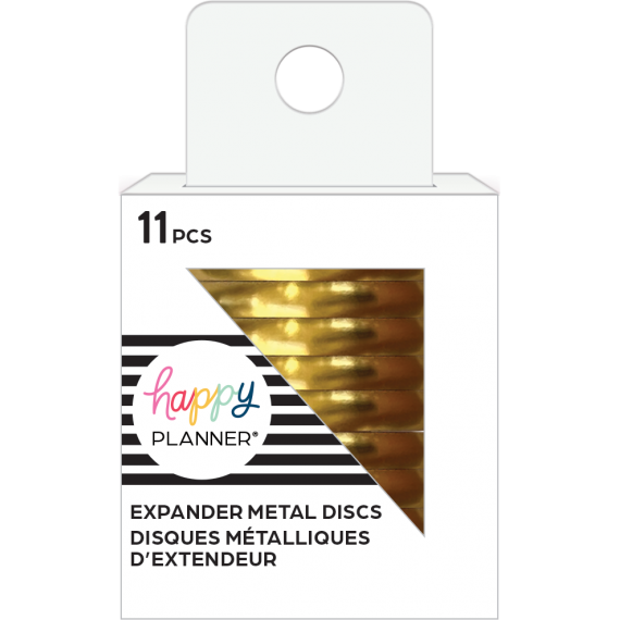 Black & Gold - Two Tone Metal Expander Discs