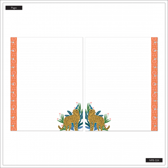 Mulig feilvare - Jewel Tone Jungle - Big Notebook