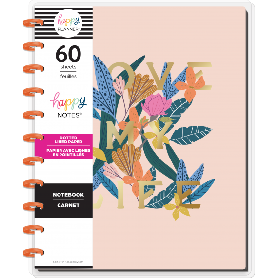 Jewel Tone Jungle - Big Notebook