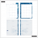 Cyanotype - Classic Frosted Dashboard Happy Planner - 12 Months