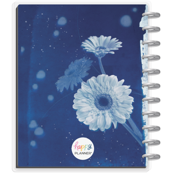 Cyanotype - Big Monthly Happy Planner - 12 Months