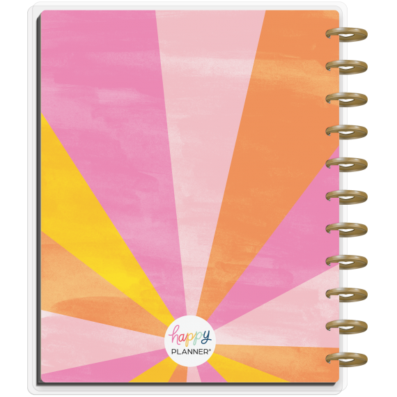 Feels Like Sunshine - Big Stress Management Happy Planner - 12 Months