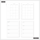 Gold & Black - Big Horizontal Happy Planner - 12 Months